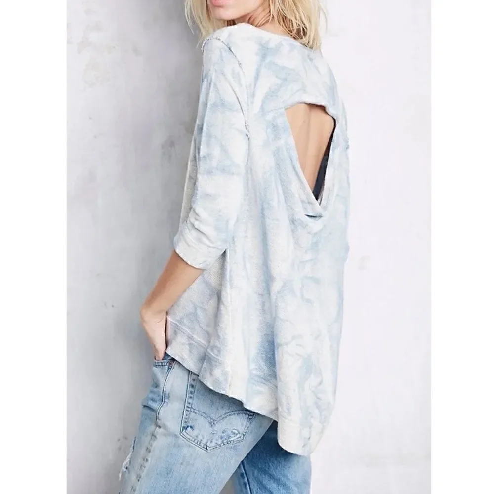 Free People Tie Dye Sweater
